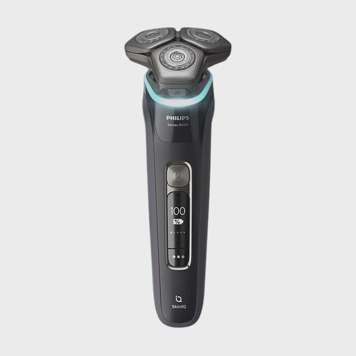 Philips  Series 9000 Electric Shaver, Wet &amp; Dry Use, with Charging Stand, Cleaning System, S9986/55 , Black
