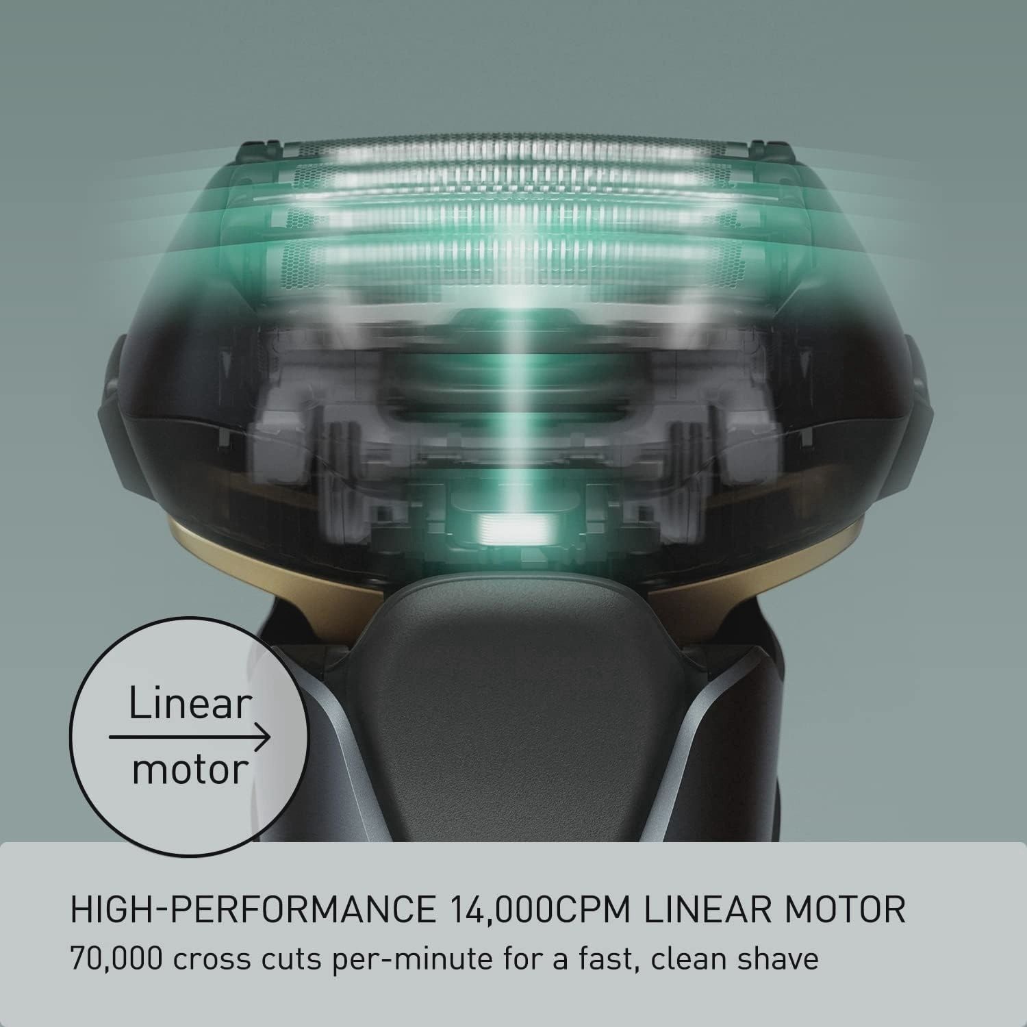 Panasonic  ESLV97-K  Arc5 5-Blade Wet/Dry Electric Shaver with Cleaning Station