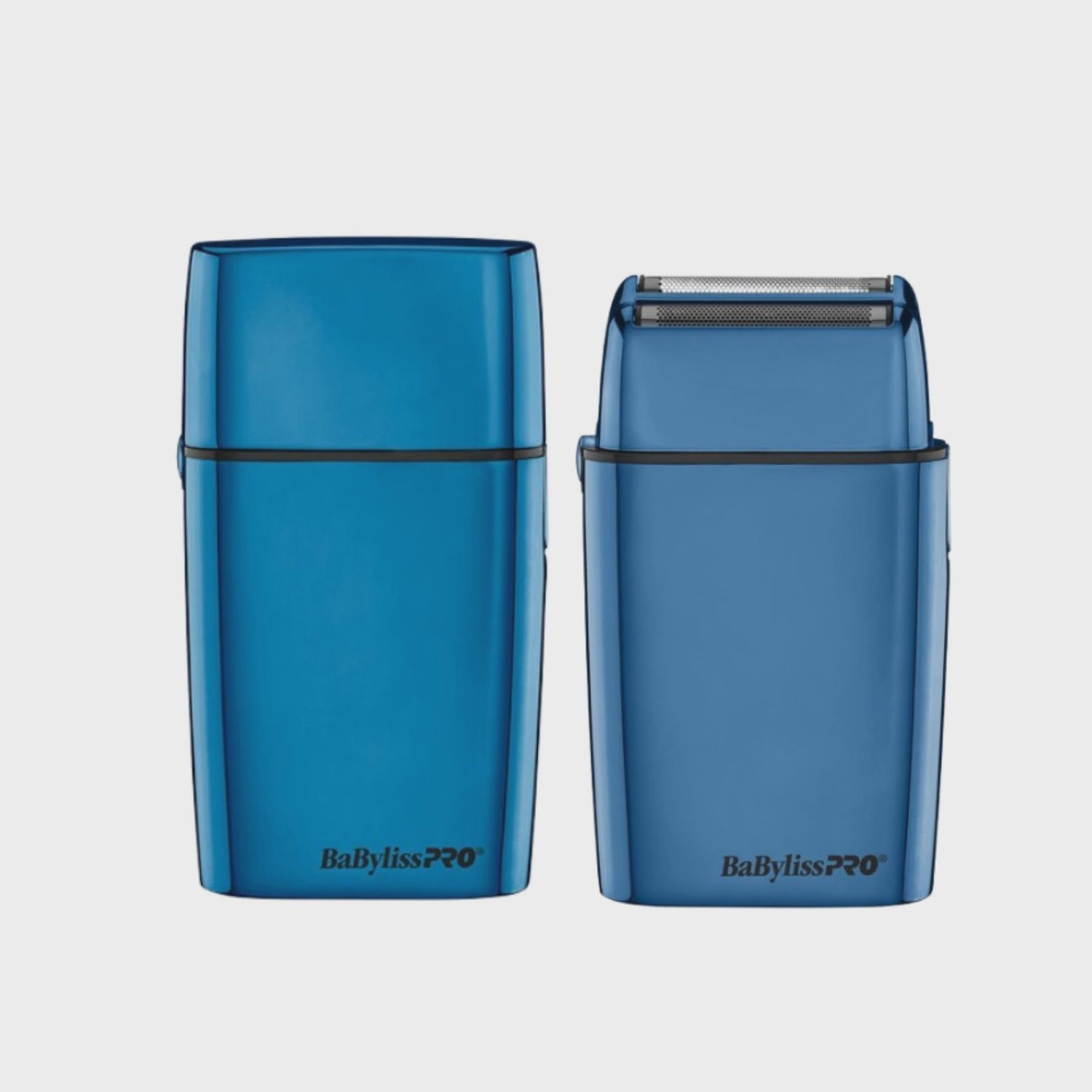 BaBylissPRO Blue Cord/Cordless Metal Double-Foil Shaver – FXFS2BL