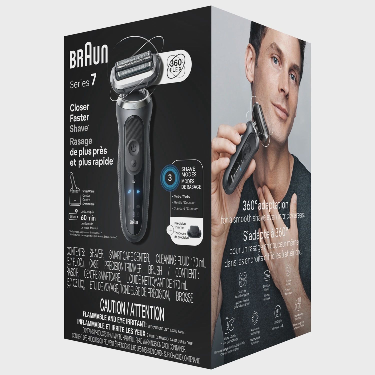 BRAUN Series 7 Shaver 7171cc Grey.