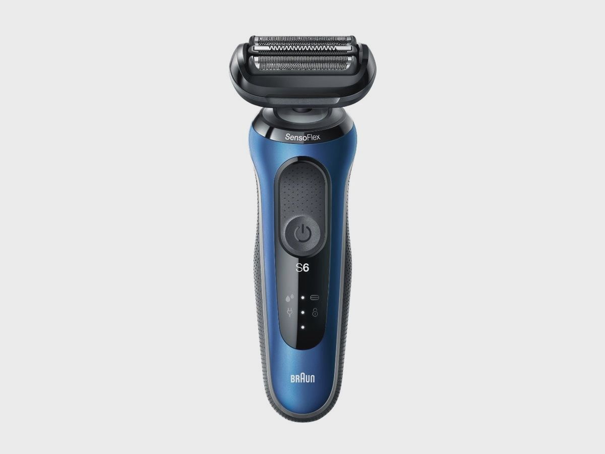 Braun Electric Shaver for Men, Series 6 6120s, Wet &amp; Dry