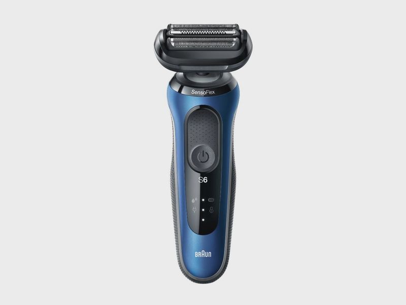 Braun Electric Shaver for Men, Series 6 6120s, Wet &amp; Dry