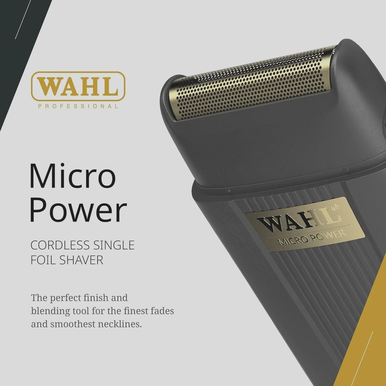 WAHL Micro Power Cordless Single foil shaver