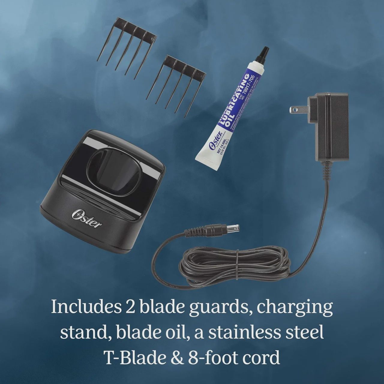 OSTER PROFESSIONAL Cordless T-FINISHER Burgandy