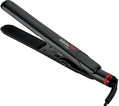 BaBylissPRO Ceramix Xtreme 1&quot; Flat Iron (Black), BAB9555BC