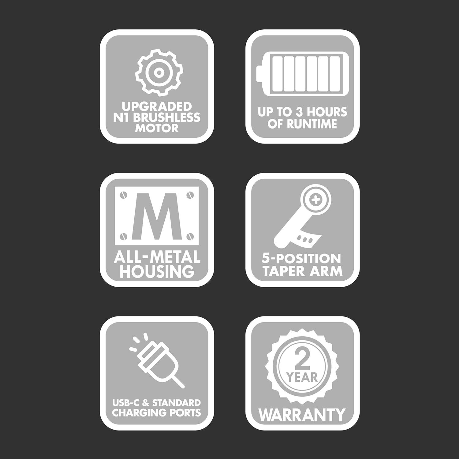 BABYLISSPRO CLIPPER  SILVER FX870NS