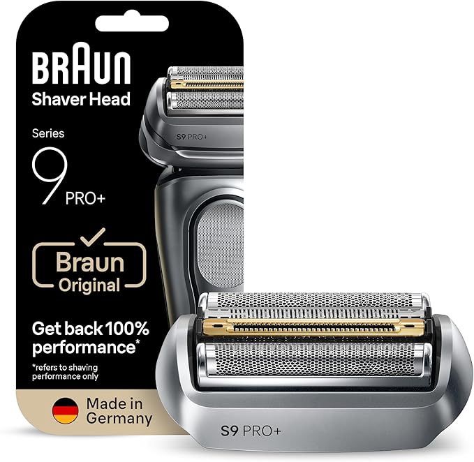 Braun 96M Series 9 Pro Electric Shaver Replacement Foil and Cutter, Matte Silver