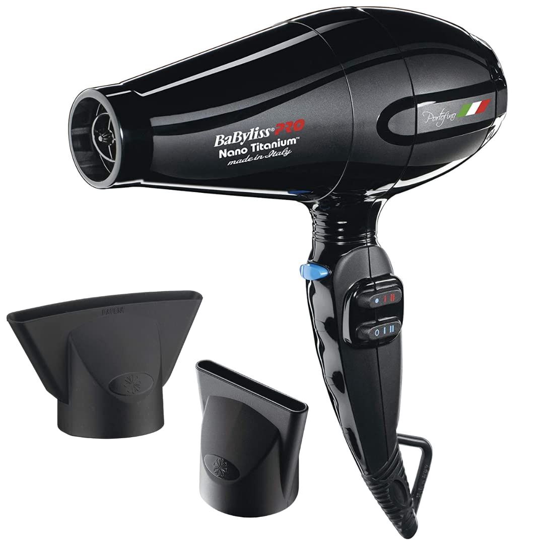 BaBylissPRO Nano Titanium Portofino Hairdryer BAB6610C
