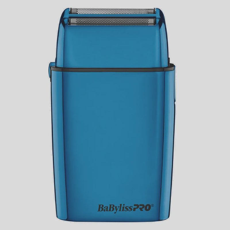 BaBylissPRO Blue Cord/Cordless Metal Double-Foil Shaver – FXFS2BL