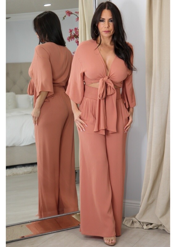 438 Tied Front Top