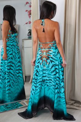 2100 Multi Color Stone Dress