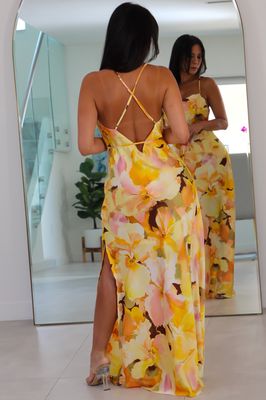 30813 Golden Glow Maxi Dress