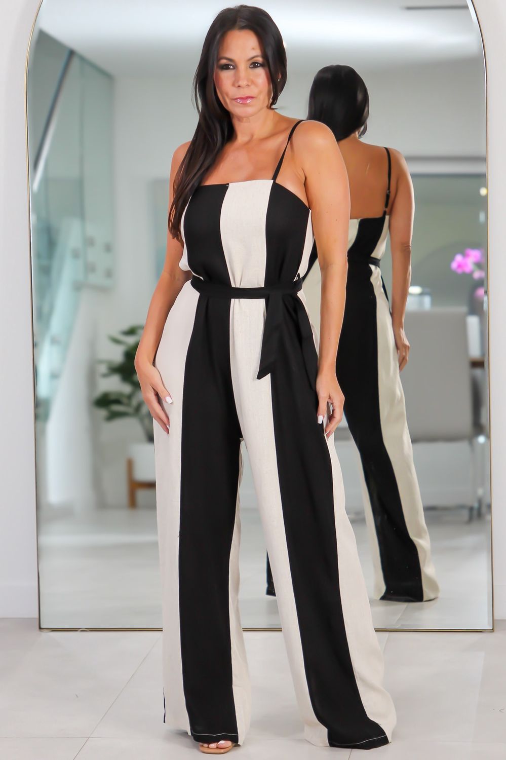 2766 Summer Romance Linen Jumpsuit