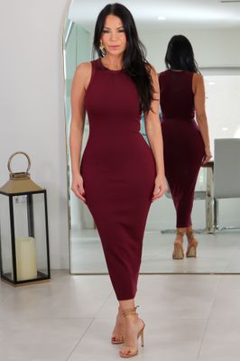 1855 Snatched Sleek Midi Dress