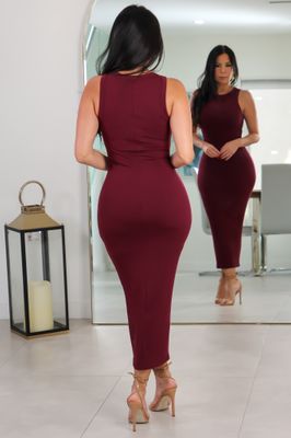 1855 Snatched Sleek Midi Dress