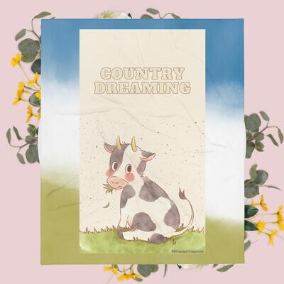 Country Dreaming Throw Blanket