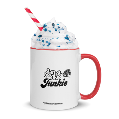 4X4 Junkie Mug with Colour inside 