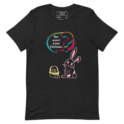 Easter Bunny Unisex t-shirt. This print is available on many other products.