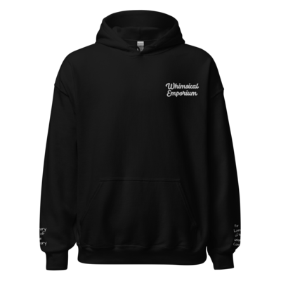 Whimsical Emporium Embroidered fantasy landscape embroidered waterfall nature best gift Unisex Hoodie
