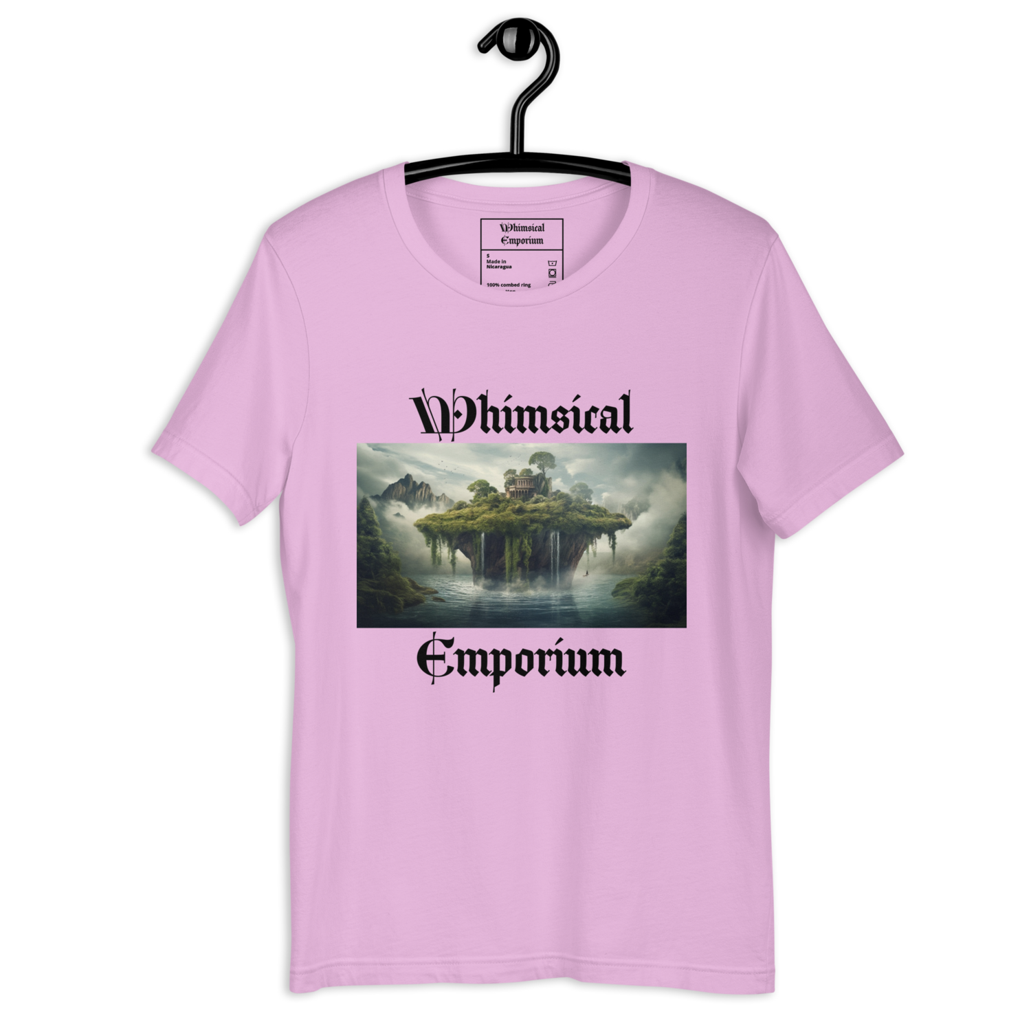 Whimsical Emporium fantasy landscape nature waterfall ruins best gift for anyone comfortable Unisex classic tee