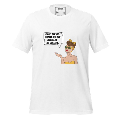 Unisex t-shirt funny sarcastic speech bubble alternative unique retro vintage savage everyday casual best gift honest