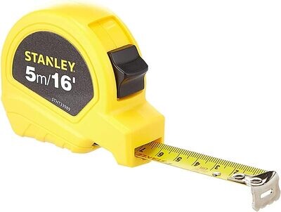 STANLEY Measurement Tape 5mtr Plastic Body STHT33989-8