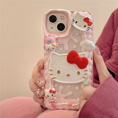 Funda de teléfono Sanrio Hello Kitty mundo de Cinnamoroll