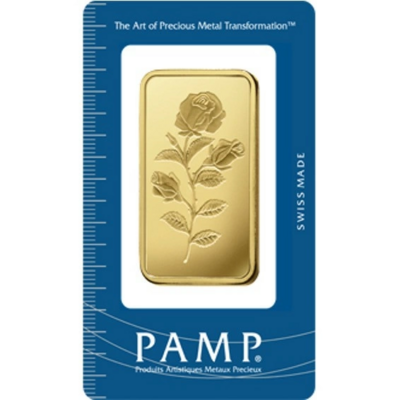 Pamp Gold Minted Bar (Rosa) 50gms