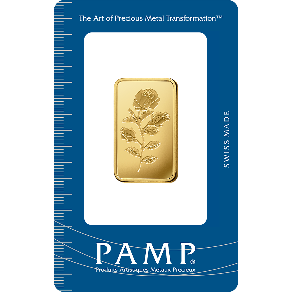 Pamp Gold Minted Bar (Rosa) 20gms