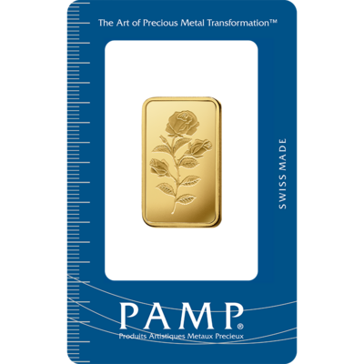 Pamp Gold Minted Bar (Rosa) 20gms