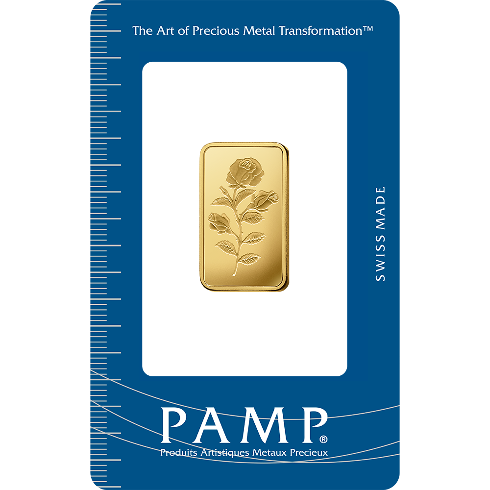 Pamp Gold Minted Bar (Rosa) 10gms
