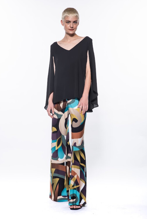 JC230865V ABSTRACT CONCOUR PANT