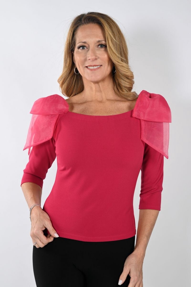 FL231031754 PINK BOW TOP