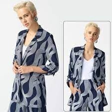 RJ2312261373 SWIRL BLAZER