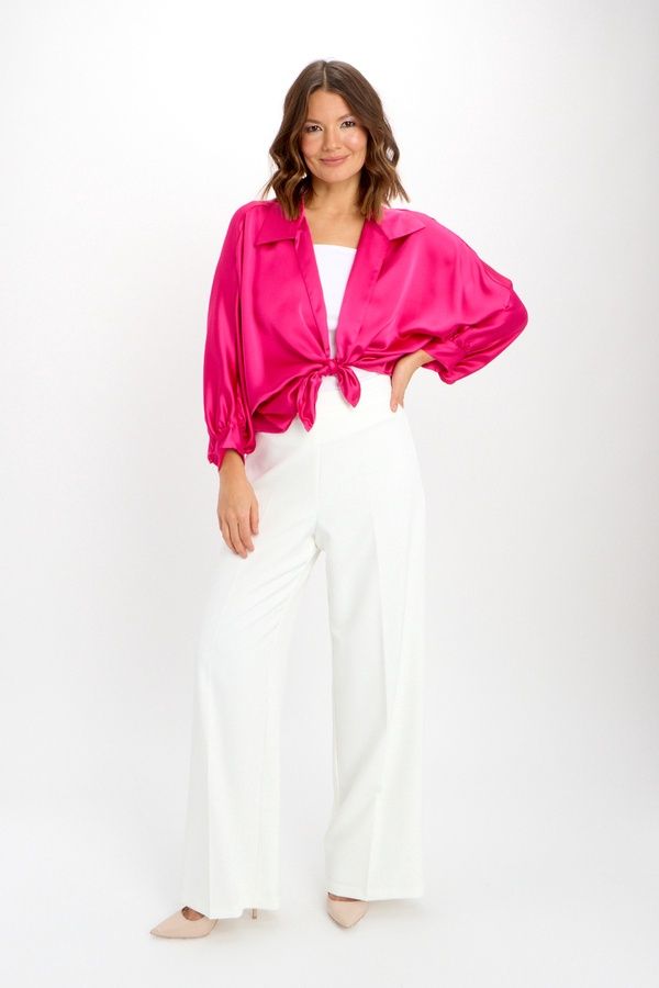 FL2406804 TIE BLOUSE