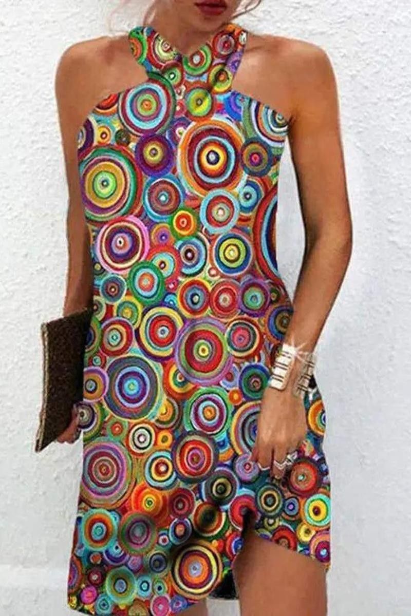 FG2408154 CIRCLES DRESS