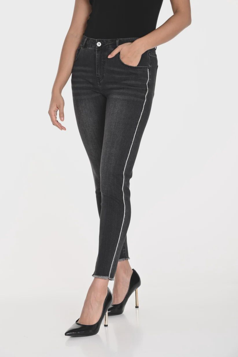 FL2408774243407   CHARCOAL JEANS