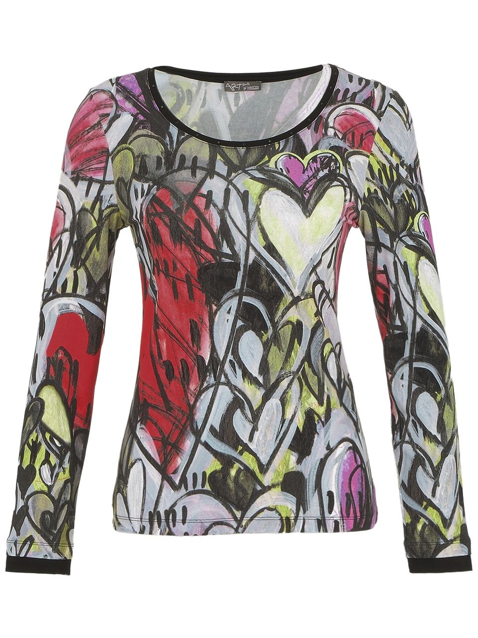 DZ240846474600   HEART PULLOVER