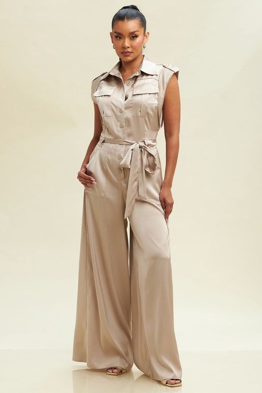 LX2409336651  SATIN JUMPSUIT