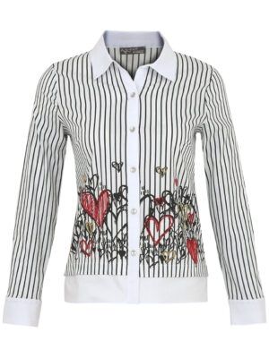 DZ240967374606  ARTFUL HEART BLOUSE