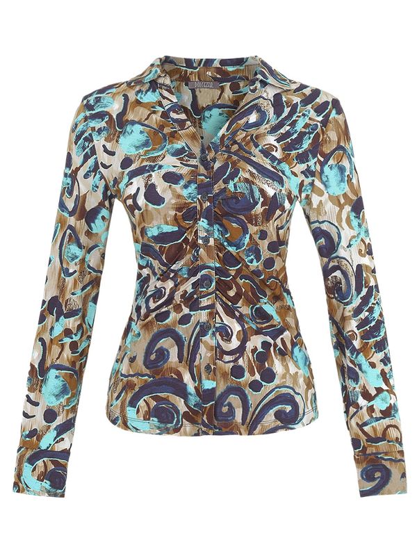 DZ2409575102   AQUA BLOUSE