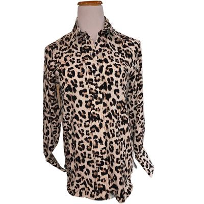 NB241020492 LEOPARD BUTTON UP