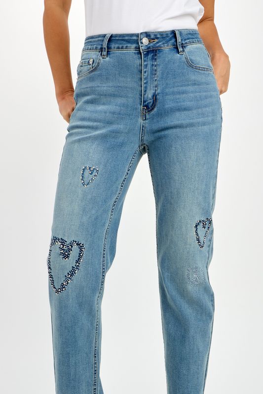 FL2410863338  HEART JEANS