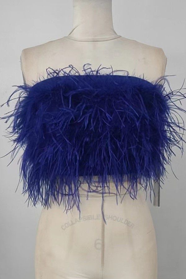 FG241136256  OSTRICH FEATHER ROYAL
