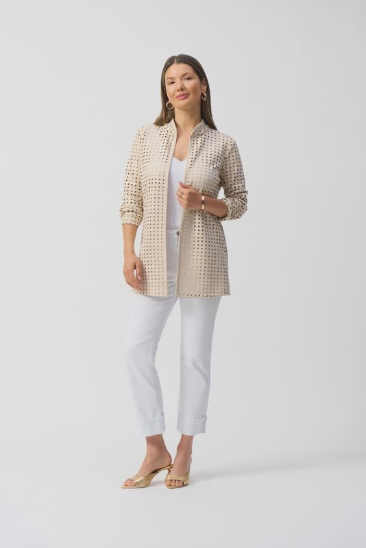 RJ25022533  LATTICE JACKET