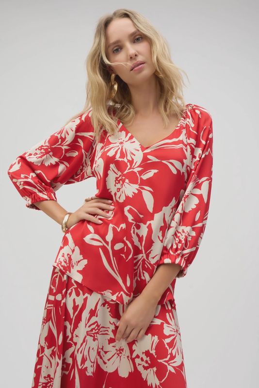 RJ25022043  FLORAL BLOUSE