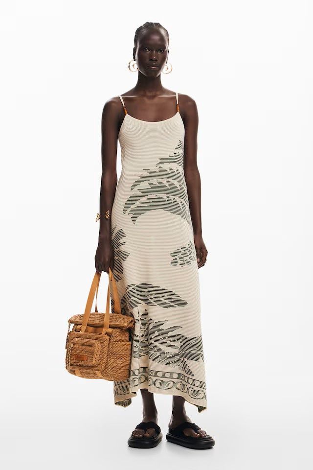DS25032093  LEAF DRESS