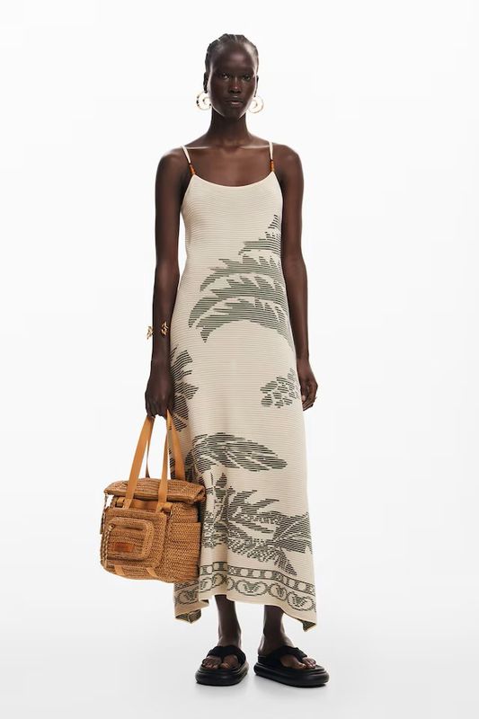 DS25032093  LEAF DRESS