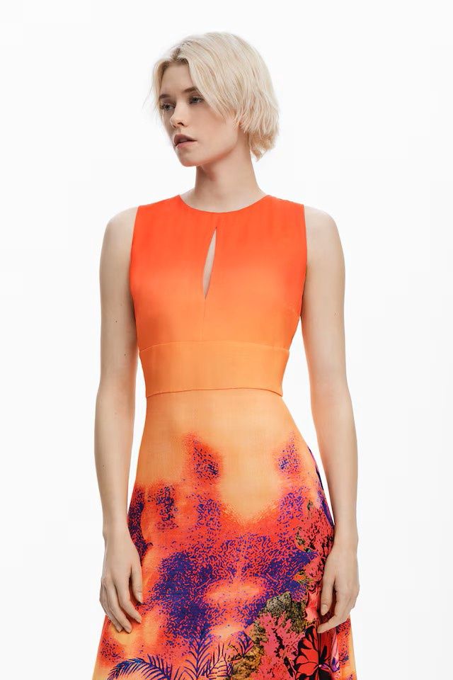 DS25032693 SUNSET SOIRE DRESS