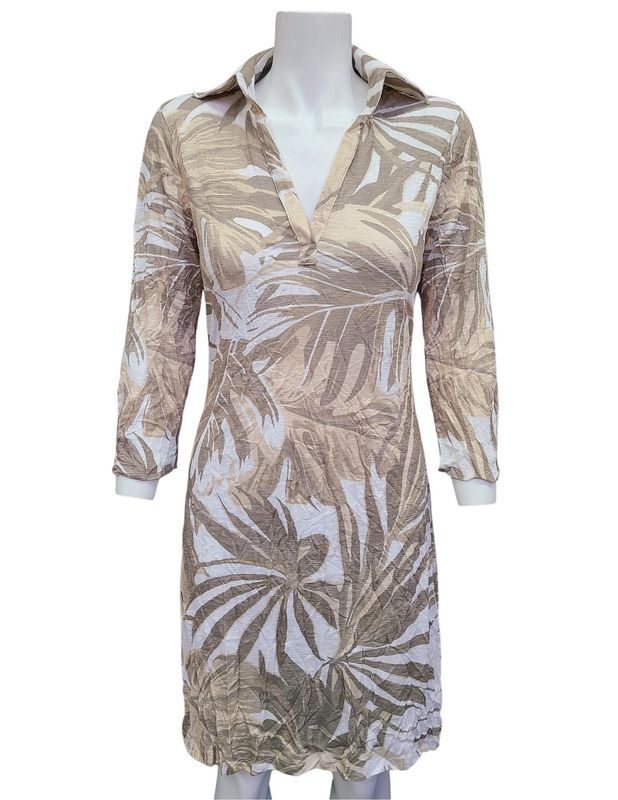 DC2503119 SAND POLO DRESS